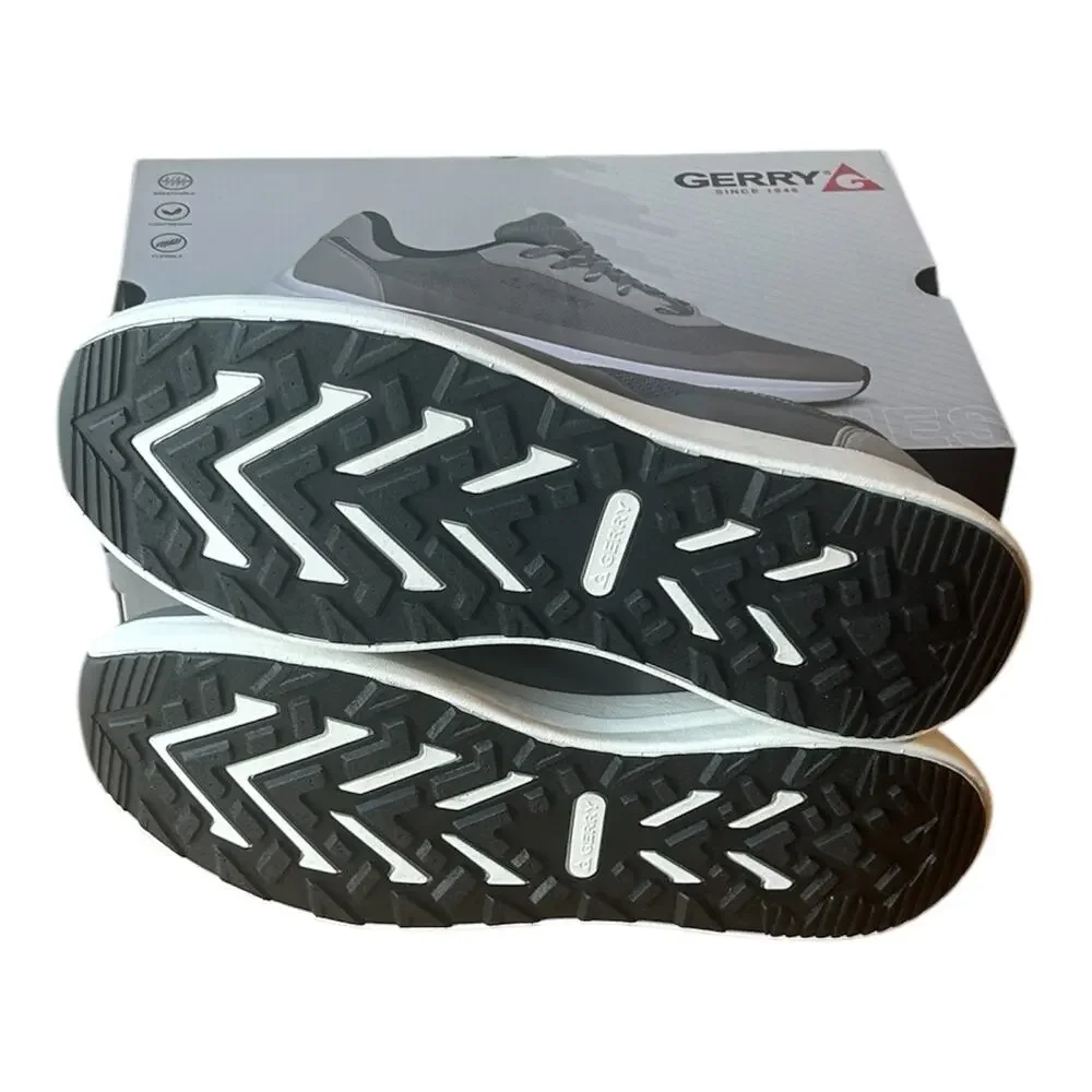 Gerry Men's Creston Shoe, Lightweight, Lace Up, Gray, Size 13